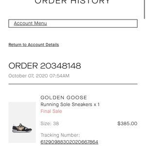 Golden Goose (authentic)